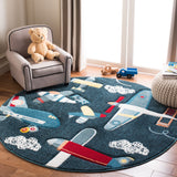 SAFAVIEH Carousel Kids Mindra Airplane Rug