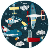 SAFAVIEH Carousel Kids Mindra Airplane Rug