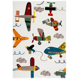 SAFAVIEH Carousel Kids Mindra Airplane Rug