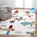 SAFAVIEH Carousel Kids Mindra Airplane Rug