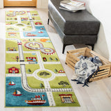 SAFAVIEH Carousel Kids Riemy Neighborhood Road Rug