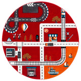 SAFAVIEH Carousel Kids Riemy Neighborhood Road Rug