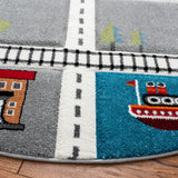 SAFAVIEH Carousel Kids Riemy Neighborhood Road Rug