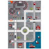 SAFAVIEH Carousel Kids Riemy Neighborhood Road Rug