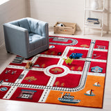 SAFAVIEH Carousel Kids Riemy Neighborhood Road Rug