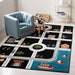 SAFAVIEH Carousel Kids Riemy Neighborhood Road Rug