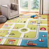 SAFAVIEH Carousel Kids Riemy Neighborhood Road Rug