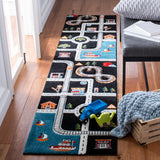 SAFAVIEH Carousel Kids Riemy Neighborhood Road Rug