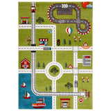 SAFAVIEH Carousel Kids Riemy Neighborhood Road Rug