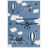 SAFAVIEH Carousel Kids Rudolfina Airplane Rug