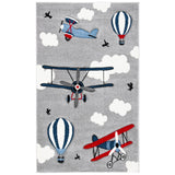 SAFAVIEH Carousel Kids Rudolfina Airplane Rug