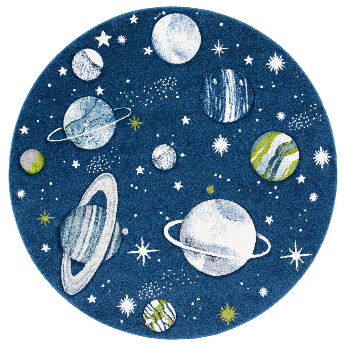 SAFAVIEH Carousel Kids Shaimaa Solar System Rug