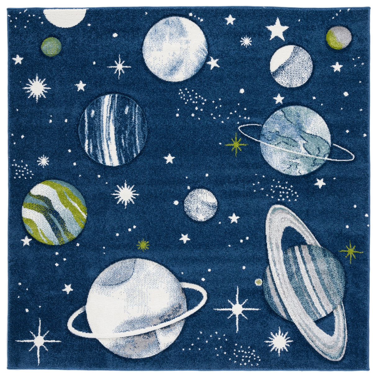 SAFAVIEH Carousel Kids Shaimaa Solar System Rug