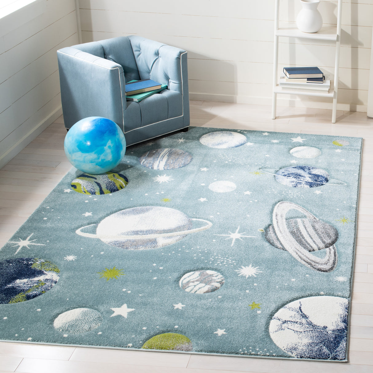 SAFAVIEH Carousel Kids Shaimaa Solar System Rug