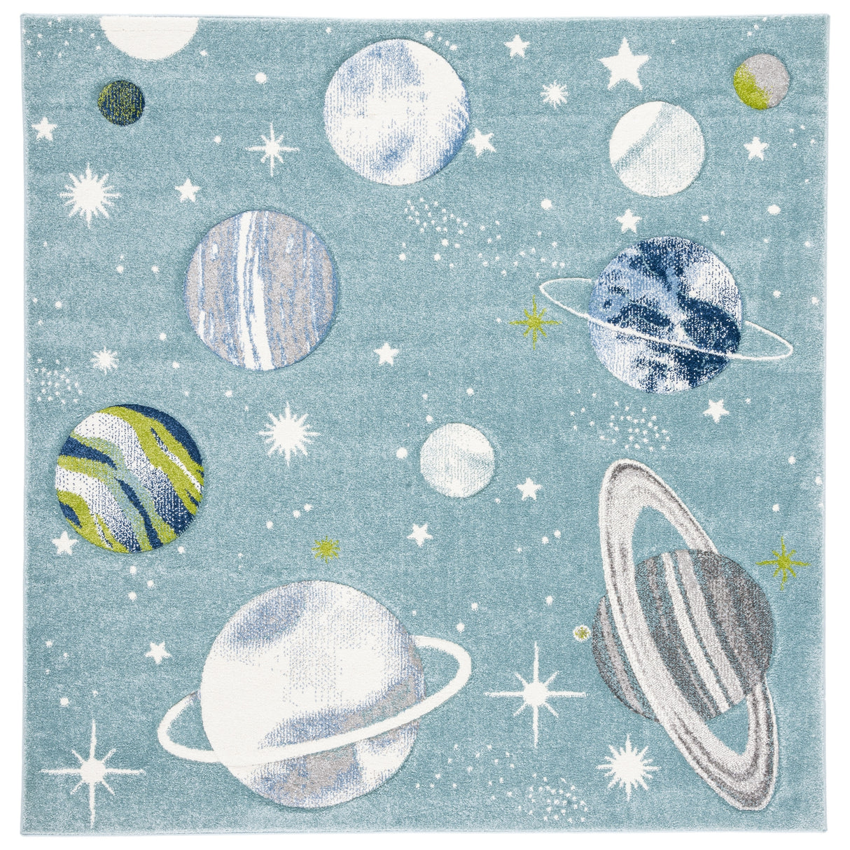 SAFAVIEH Carousel Kids Shaimaa Solar System Rug