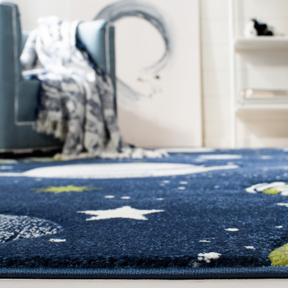 SAFAVIEH Carousel Kids Shaimaa Solar System Rug