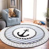 SAFAVIEH Carousel Kids Sybill Nautical Anchor Rug