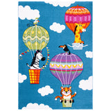 SAFAVIEH Carousel Kids Tjadke Hot Air Balloon Rug