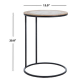 SAFAVIEH Cathrine Side Table - 15" x 15" x 20" - 15Wx15Dx20H