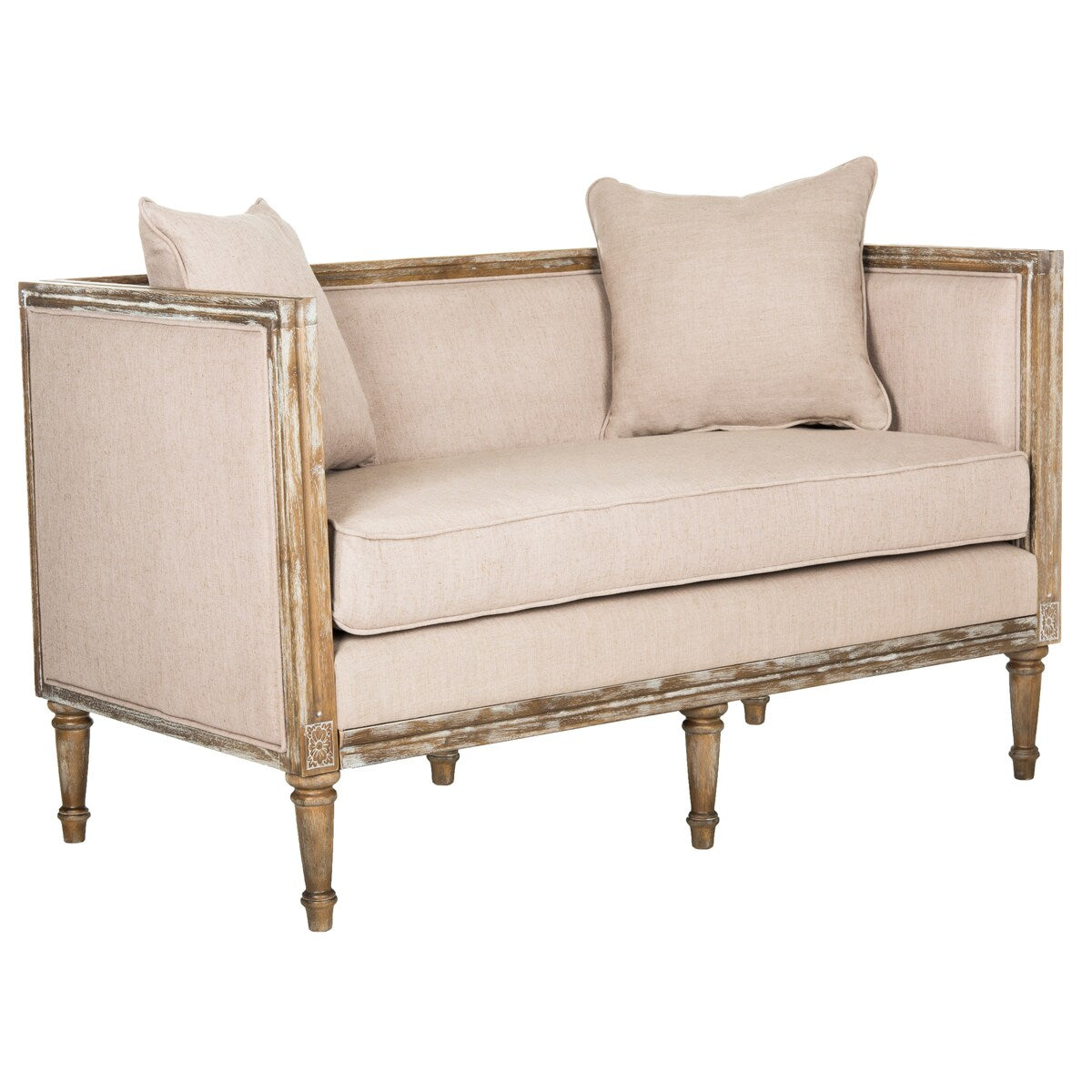 SAFAVIEH Celesta French Country Settee - 53Wx29Dx32H