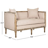 SAFAVIEH Celesta French Country Settee - 53Wx29Dx32H