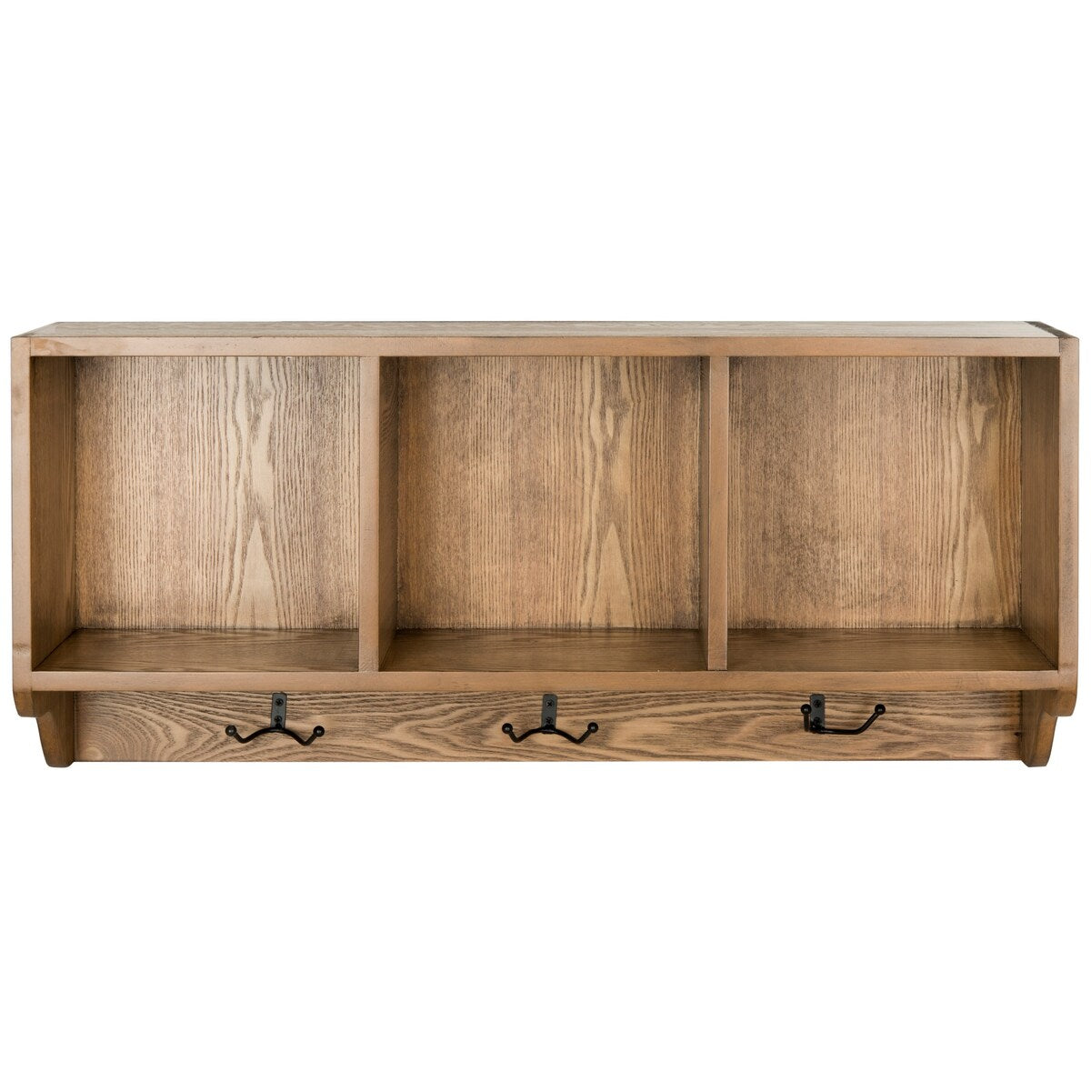 SAFAVIEH Chandita Natural Wall Shelf - 33.5" x 9.1" x 15" - 34Wx9Dx15H