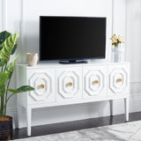 SAFAVIEH Chelsie 3 Door 2-Shelf Sideboard - 54" W x 14" D x 30" H - 54Wx14Dx30H