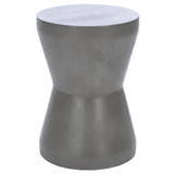 SAFAVIEH Cheul Concrete Indoor/ Outdoor Accent Table - 12.2" x 12.2" x 17.3" - 12Wx12Dx17H