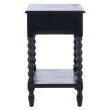 SAFAVIEH Christena Accent Table - 19" W x 15.8" L x 26" H - 19Wx16Dx26H