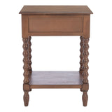 SAFAVIEH Christena Accent Table - 19" W x 15.8" L x 26" H - 19Wx16Dx26H