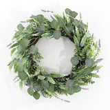 SAFAVIEH Christi Faux 22-inch Eucalyptus Leaf & Fennel Wreath