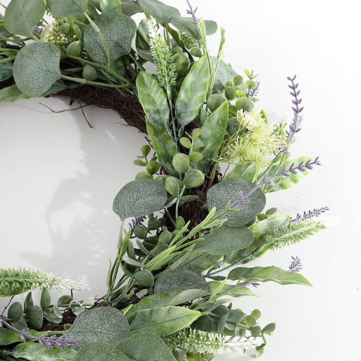 SAFAVIEH Christi Faux 22-inch Eucalyptus Leaf & Fennel Wreath