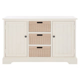 SAFAVIEH Cilla 2-Drawer And 3 Removable Baskets - 39.8" W x 12.5" L x 29.5" H - 41Wx13Dx26H