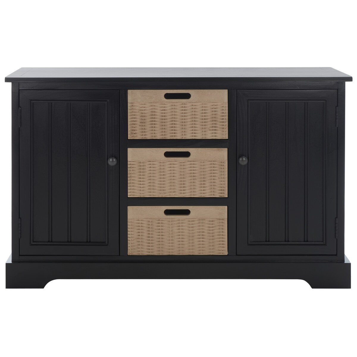 SAFAVIEH Cilla 2-Drawer And 3 Removable Baskets - 39.8" W x 12.5" L x 29.5" H - 41Wx13Dx26H