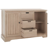 SAFAVIEH Cilla 2-Drawer And 3 Removable Baskets - 39.8" W x 12.5" L x 29.5" H - 41Wx13Dx26H