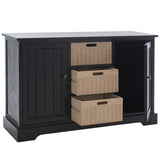 SAFAVIEH Cilla 2-Drawer And 3 Removable Baskets - 39.8" W x 12.5" L x 29.5" H - 41Wx13Dx26H