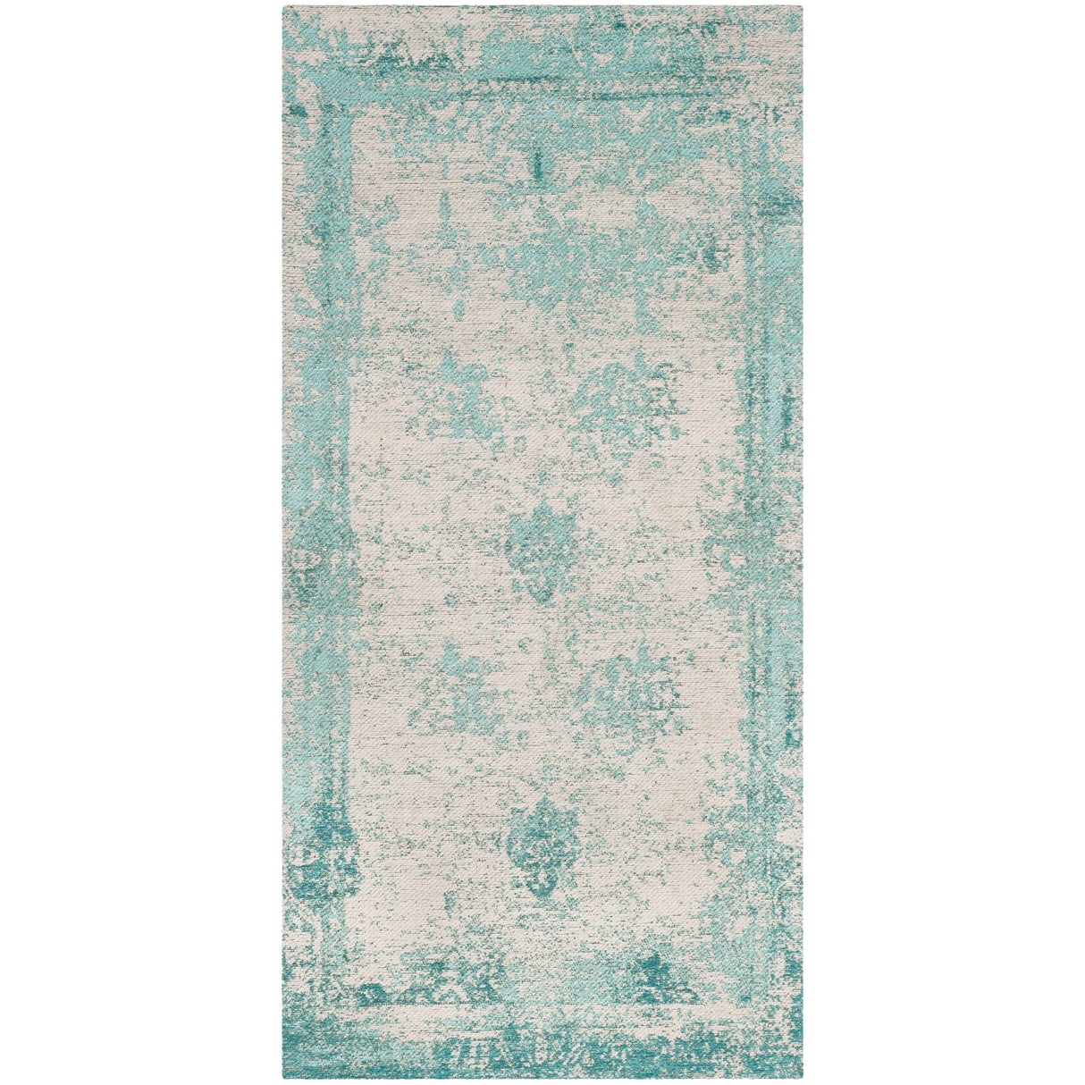 SAFAVIEH Classic Vintage Boho Mientje Distressed Oriental Cotton Rug