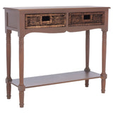 SAFAVIEH Classie Brown Console - 35.8" x 13" x 31.9" - 36Wx13Dx32H