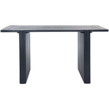 SAFAVIEH Cleda Dining Table - 58 In. W x 31.5 In. D x 30 In. H - 58Wx32Dx30H