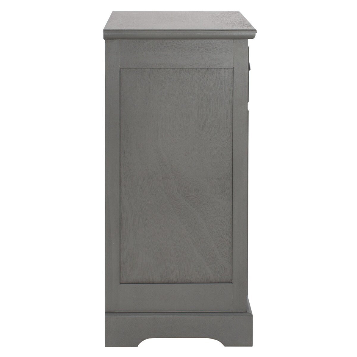 SAFAVIEH Clemie Grey Storage Side Table - 17.7" x 13.8" x 29.9" - 18Wx14Dx30H