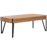 SAFAVIEH Cleva Coffee Table - 43.3" x 23.6" x 15.7" - 43Wx24Dx16H