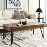 SAFAVIEH Cleva Coffee Table - 43.3" x 23.6" x 15.7" - 43Wx24Dx16H