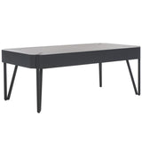 SAFAVIEH Cleva Coffee Table - 43.3" x 23.6" x 15.7" - 43Wx24Dx16H