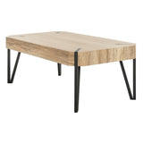 SAFAVIEH Cleva Coffee Table - 43.3" x 23.6" x 15.7" - 43Wx24Dx16H