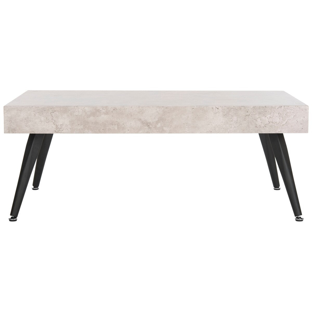 SAFAVIEH Clevie Modern Coffee Table - 43.3" x 23.6" x 16.5" - 43Wx24Dx17H