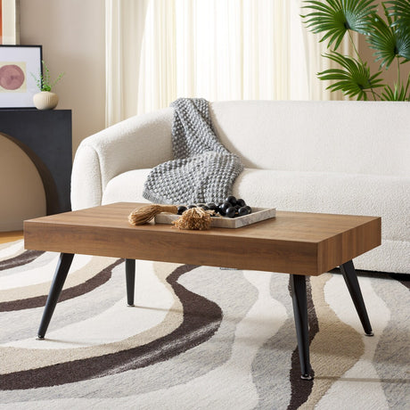 SAFAVIEH Clevie Modern Coffee Table - 43.3" x 23.6" x 16.5" - 43Wx24Dx17H