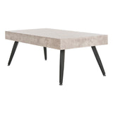 SAFAVIEH Clevie Modern Coffee Table - 43.3" x 23.6" x 16.5" - 43Wx24Dx17H