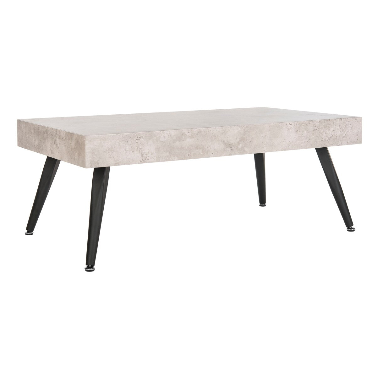 SAFAVIEH Clevie Modern Coffee Table - 43.3" x 23.6" x 16.5" - 43Wx24Dx17H