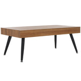 SAFAVIEH Clevie Modern Coffee Table - 43.3" x 23.6" x 16.5" - 43Wx24Dx17H