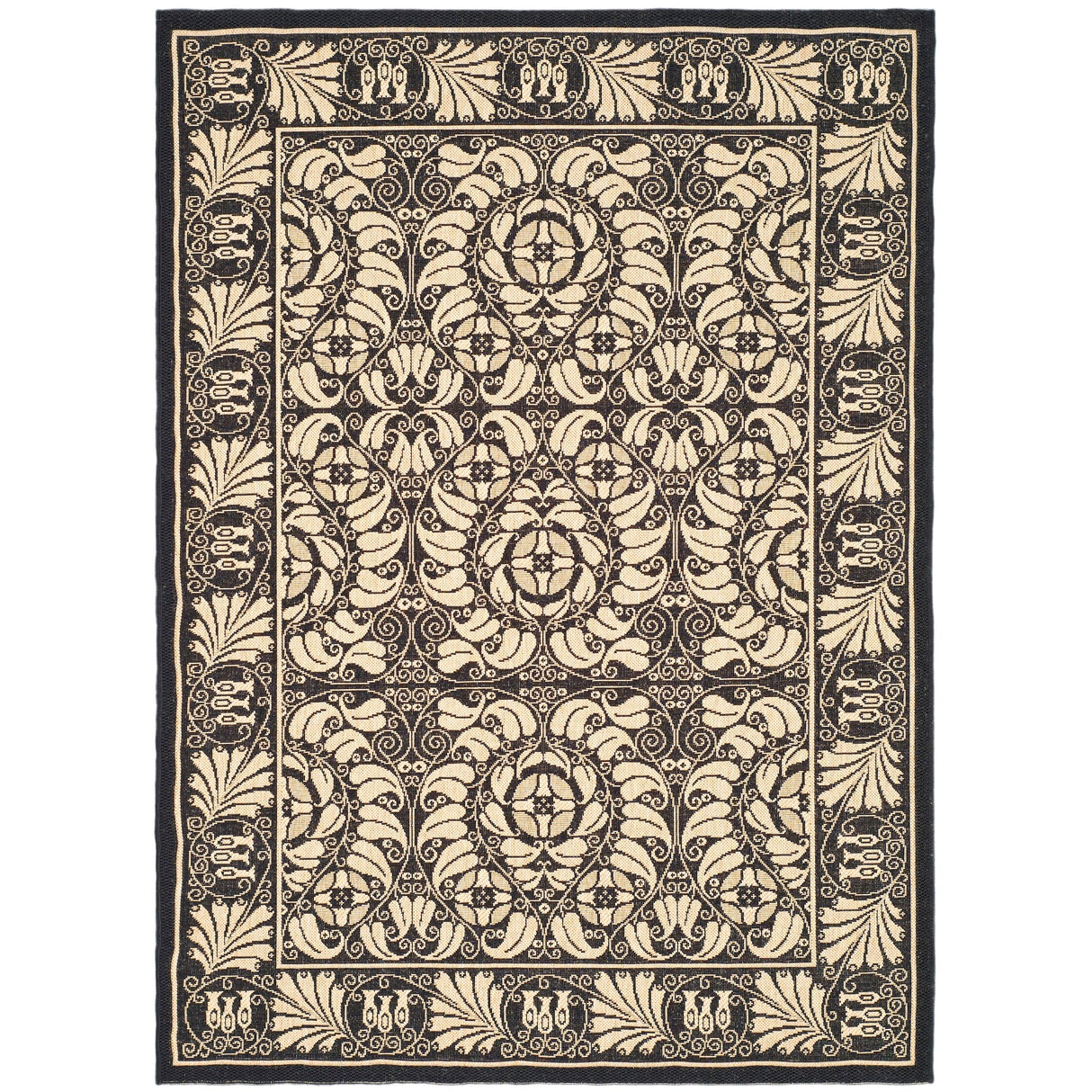 SAFAVIEH Courtyard Agrippina Indoor/ Outdoor Waterproof Patio Backyard Rug